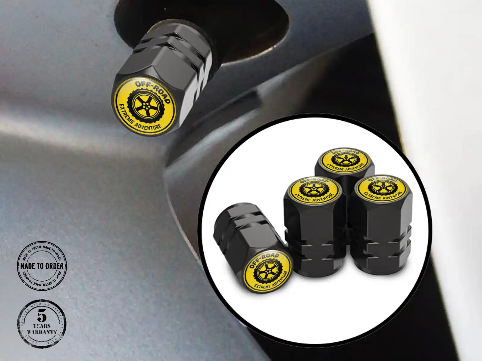Rim Valve Covers for Car Pro Style Edition